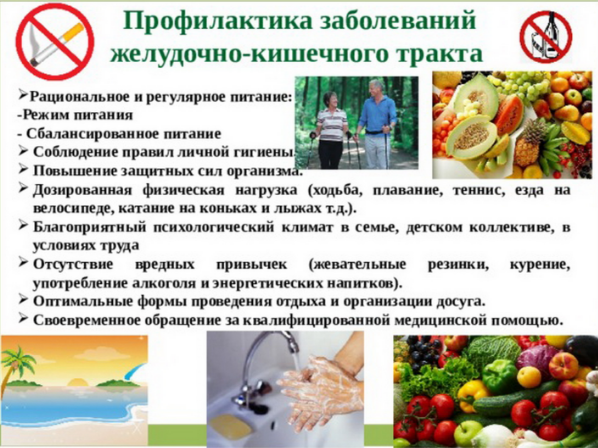 Неделя профилактики заболеваний ЖКТ